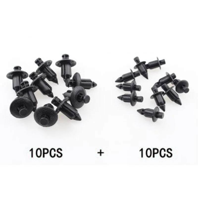 Shields Car Rivet Clips Set Cover Bumper Fairing 09409063145PK Push-in 2 Type