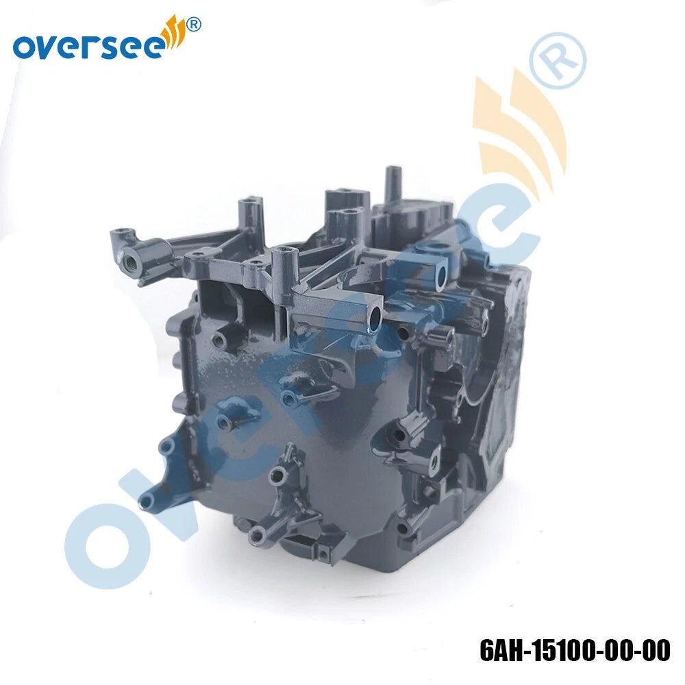Crankcase Assembly for Yamaha Outboard F15C F20B (6AH-15100-00-00, 6AH-15100-00-1S)