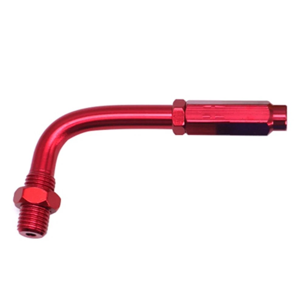 Throttle Cable Adjuster for Universal Motorcycle (90 Degree, Red)