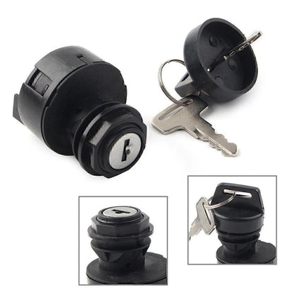 Fuel Tank Cap Ignition Switch Seat Lock with Key for Polaris Predator 500 (2003–2007)