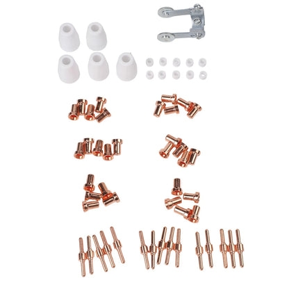 61Pcs Plasma Cutting Consumables for PT31 CUT-40 Nozzle