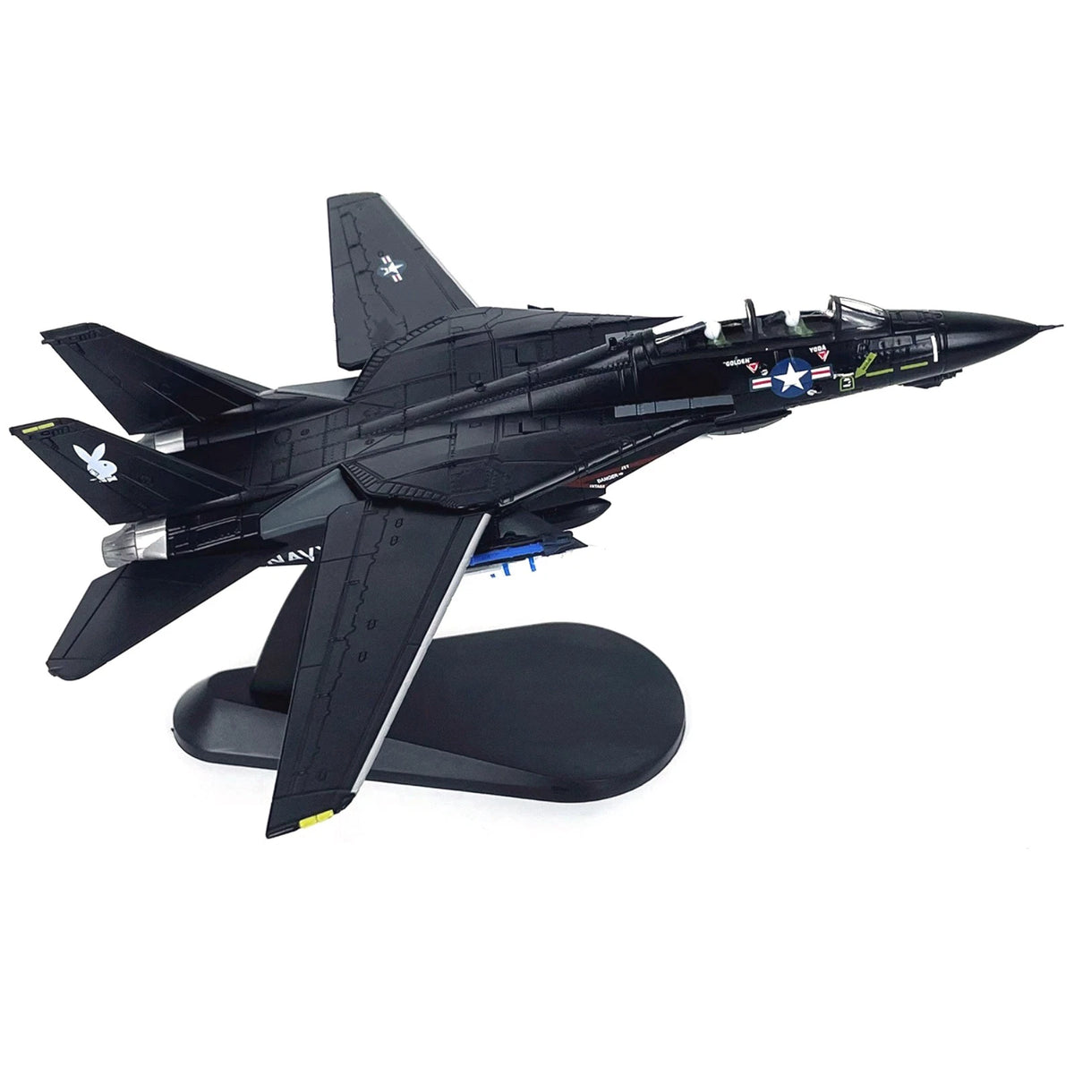 F-14 Tomcat Model Aircraft for Military Collection (1:100 Scale)