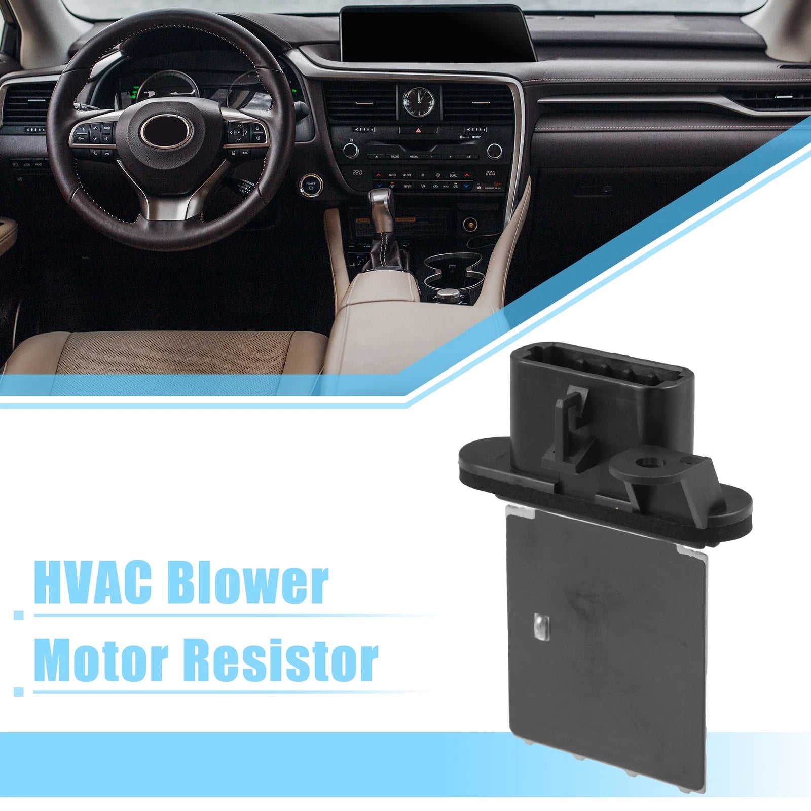 HVAC Blower Motor Resistor AC Blower Control for Pontiac Vibe (2003–2008)