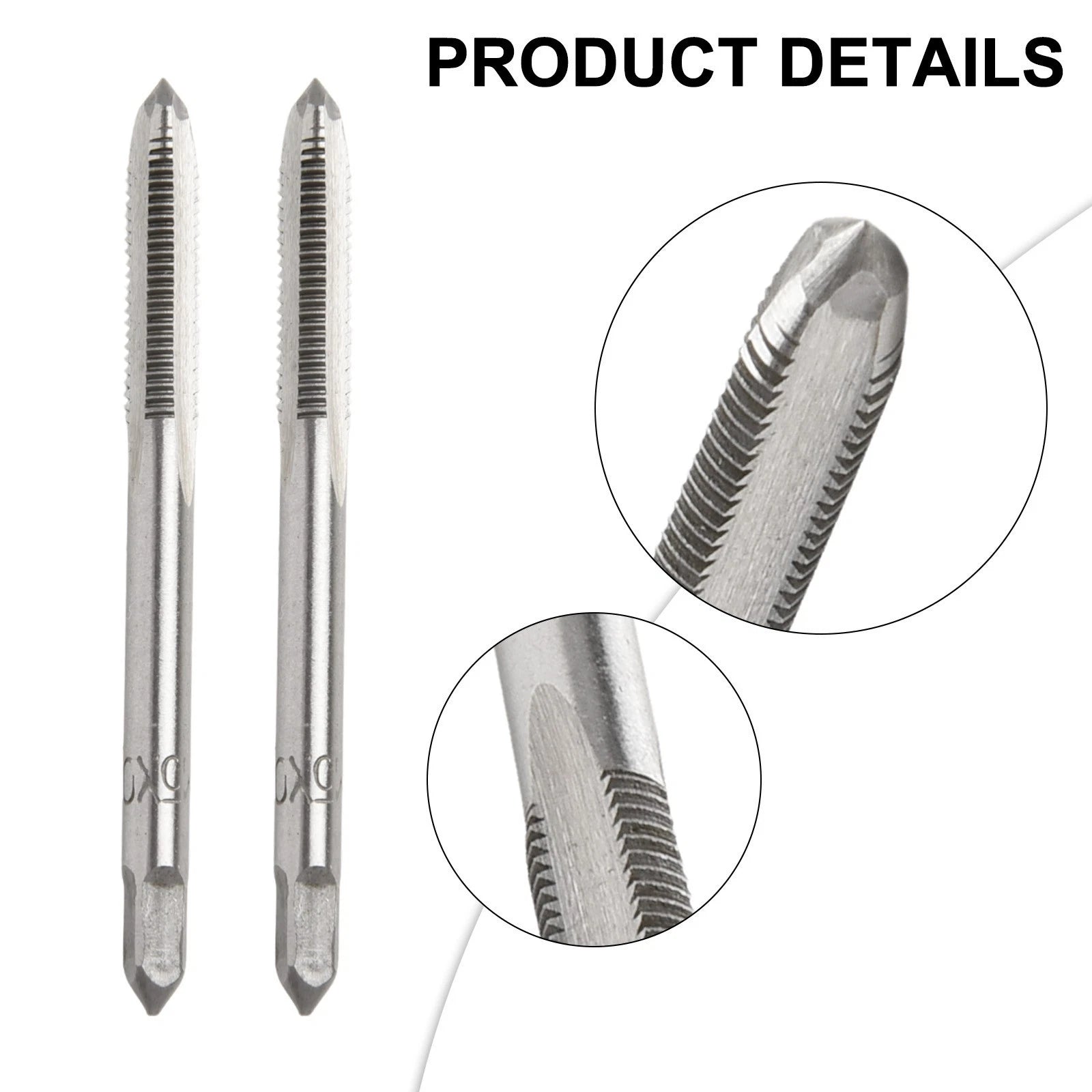 2X HSS Screw Tap Drill Bit Set for Consistent Thread Cutting