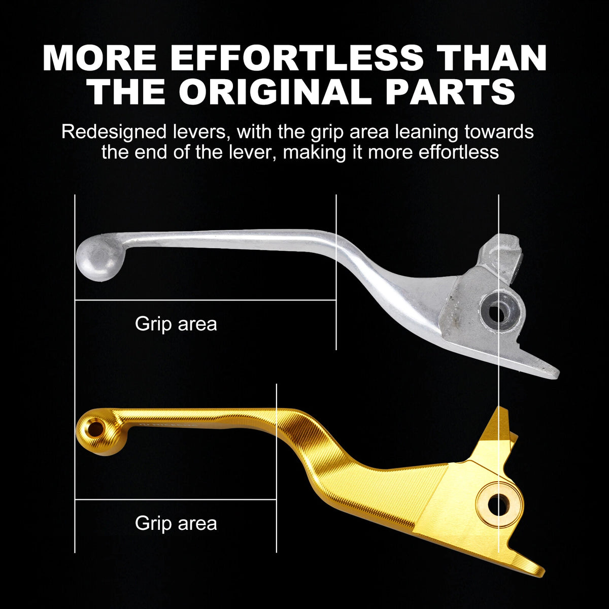 Brake Levers Clutch Levers for Harley Tri Glide Street Glide (2006–2023) 42859-06B