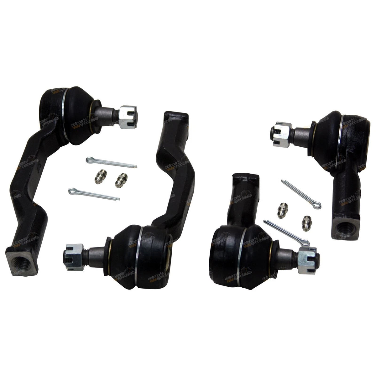 Set of 4 Inner/Outer Ball Joints Tie Rod Ends Idler/Pitman Arm Kit for Courier (1989–1996)