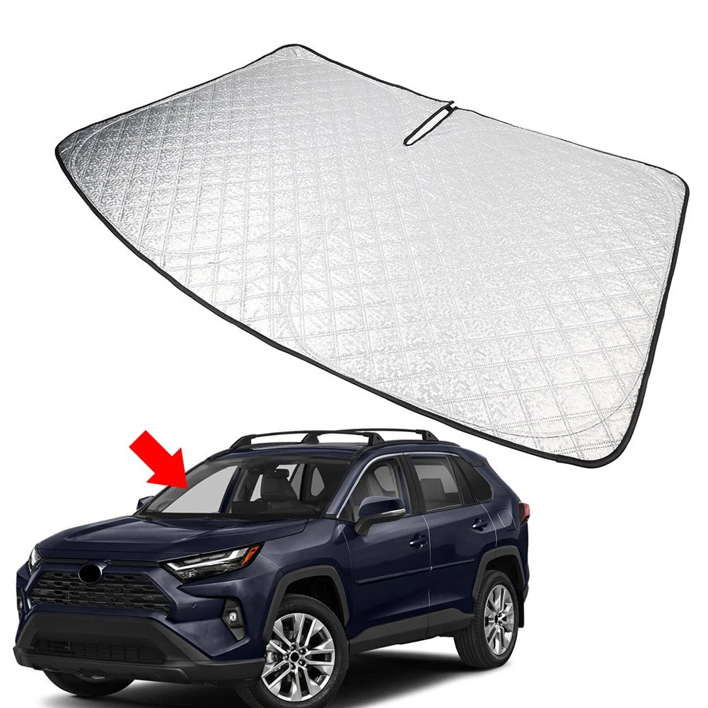 Foldable Windshield Sun Shade for Toyota RAV4 (2019–2025)