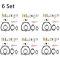 Set of 6 Carburetor Repair Kits for IH Farmall Super H M W4 O4 W6 O6 Tractor