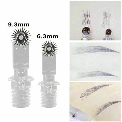 Roller Needle Microblading Eyebrow Tattoo Tool for