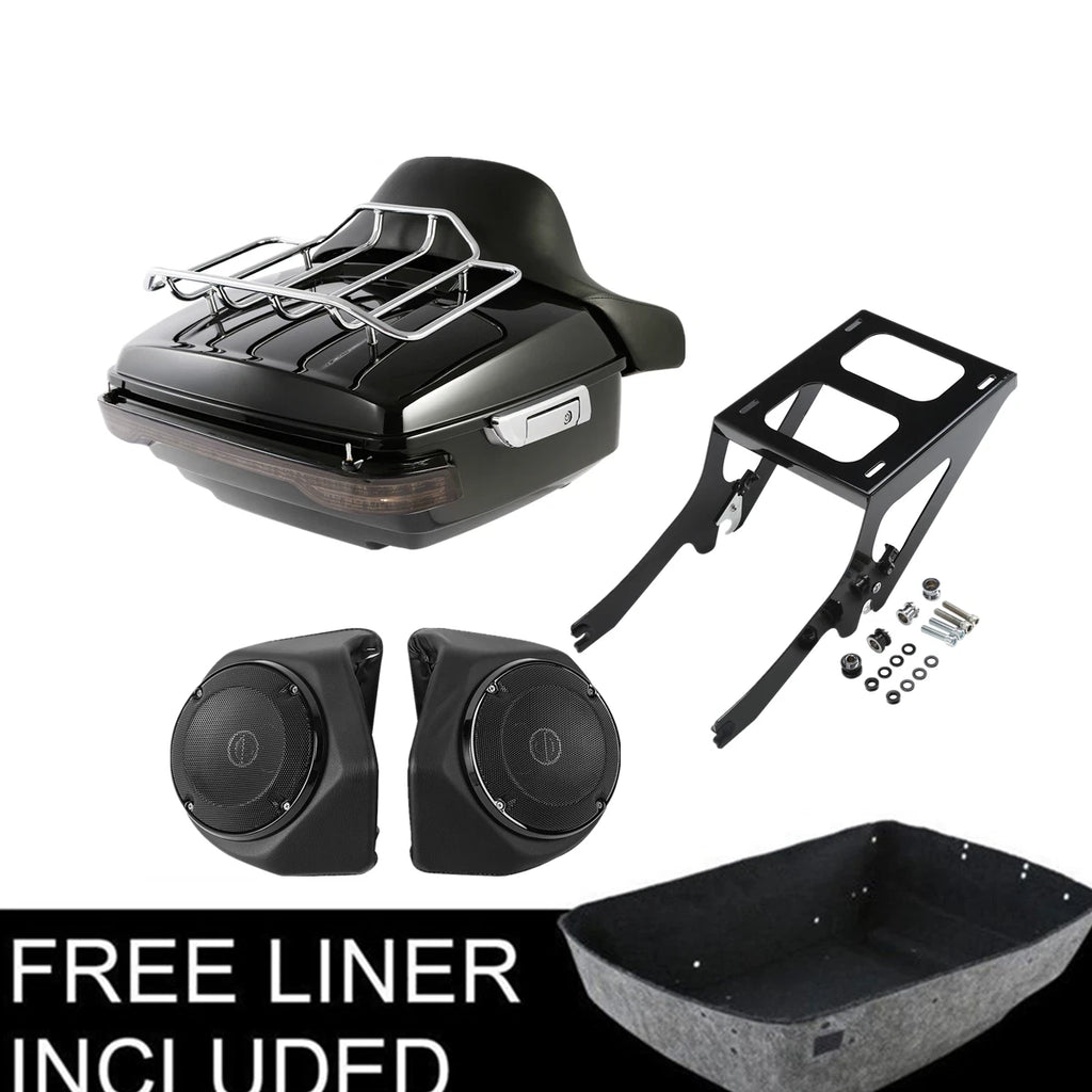 King Trunk Speakers for Harley Heritage Classic Deluxe (2018–Present)