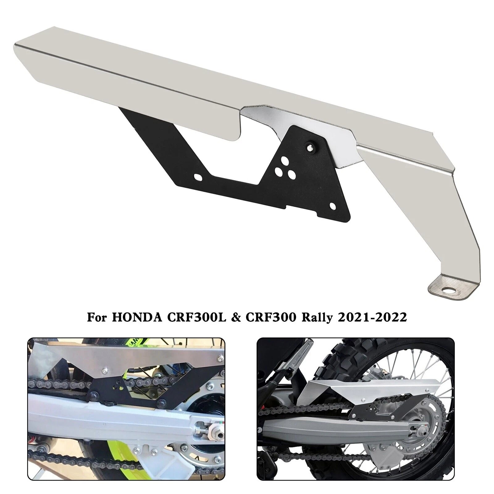 Sprocket Chain Guard Protector Cover for Honda CRF300L LA Rally (2021–2022)