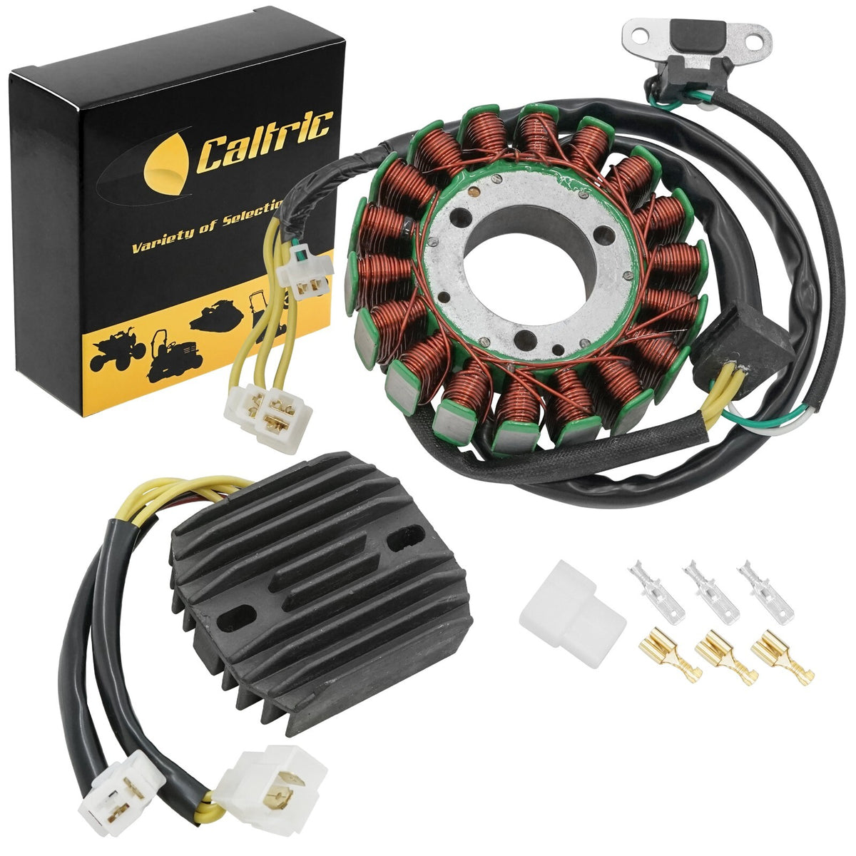 Stator and Regulator Rectifier Replacement for Suzuki SV650 SV650S (1999–2001)