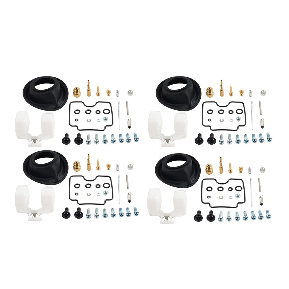 4X Carburetor Repair Kit for Yamaha XVS1100/XVS1100A (1999–2009)
