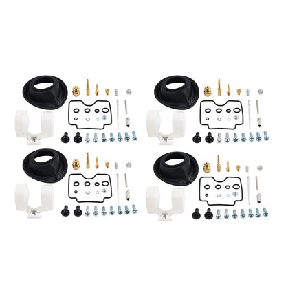4X Carburetor Repair Kit for Yamaha XVS1100/XVS1100A (1999–2009)