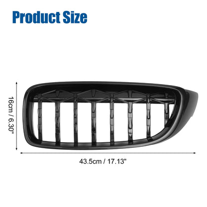 Hood Bumper Grille Pair Front for BMW 428i xDrive 430i xDrive (2014–2020)