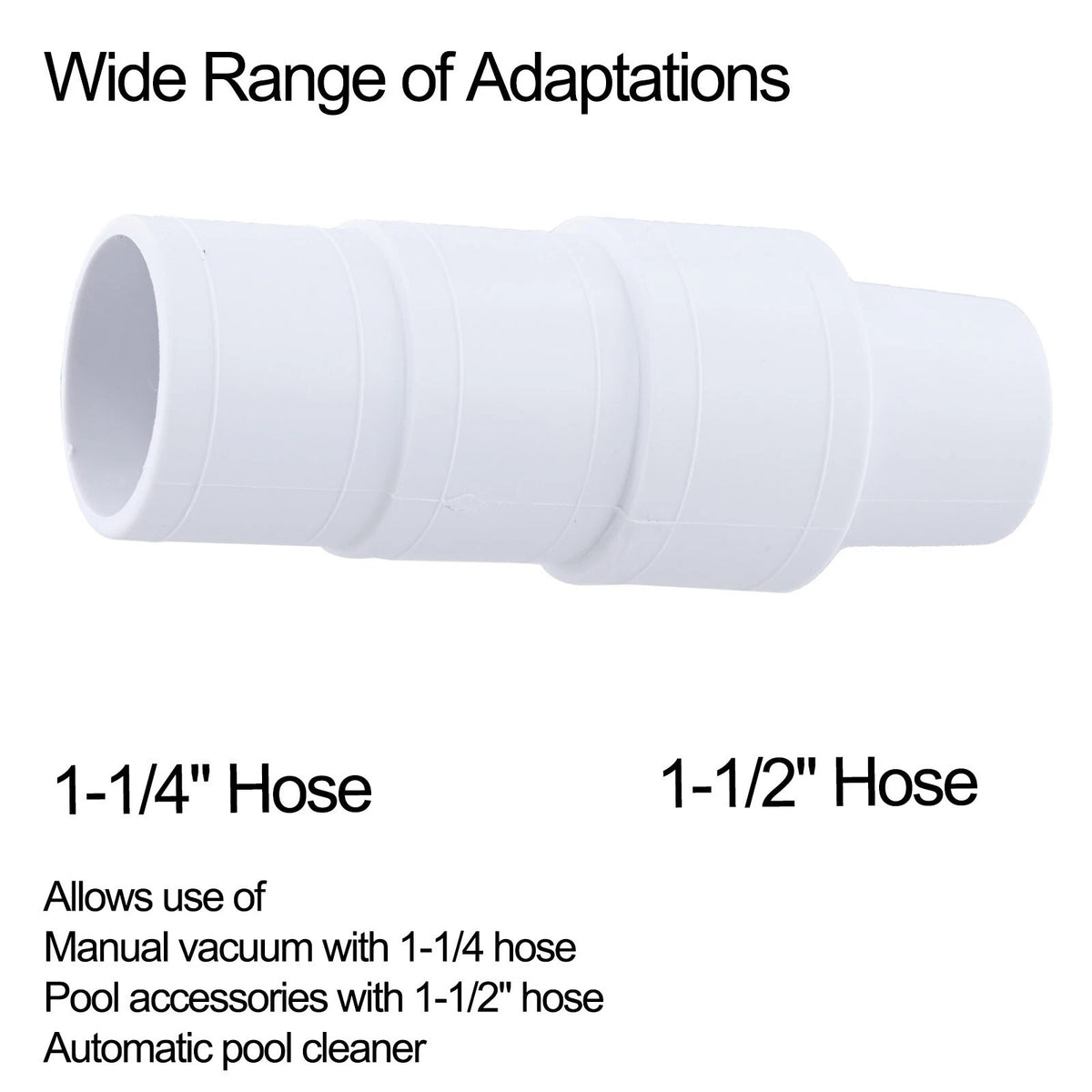 Hose Adaptor for Intex Pools (1 1/4 Hoses)