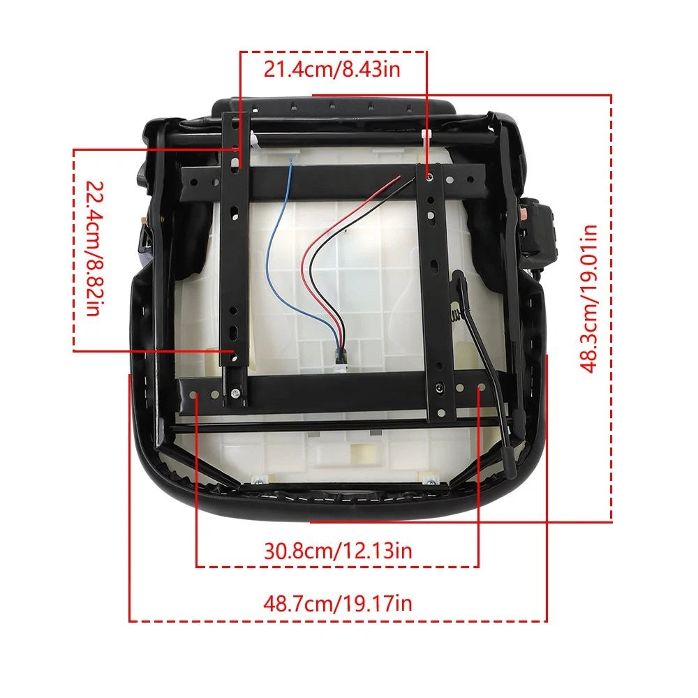 Forklift Seat with Seatbelt & Switch for Toyota
