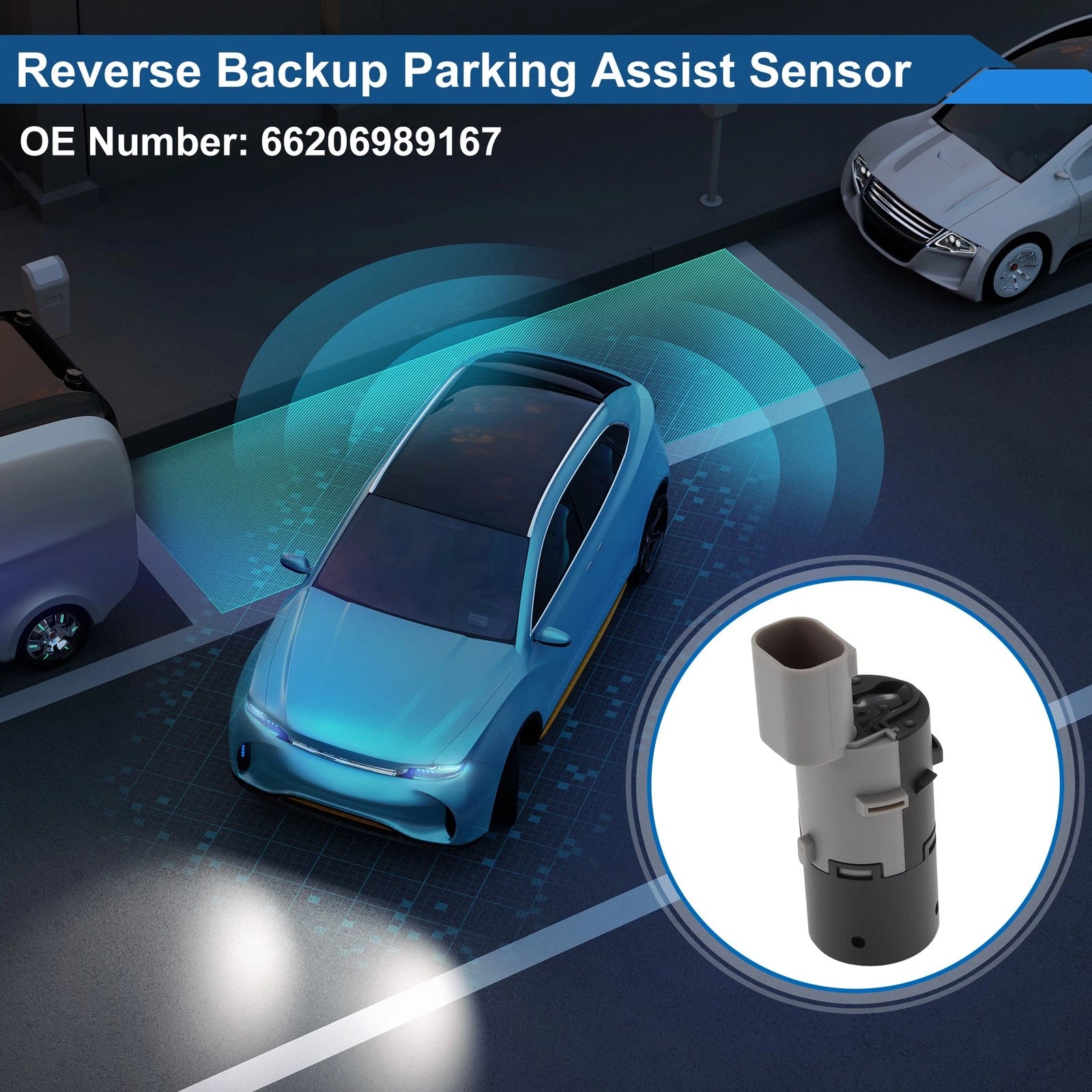 Reverse Backup Parking Sensor for BMW 5 Series 520d (2000–2010) No.66206989167