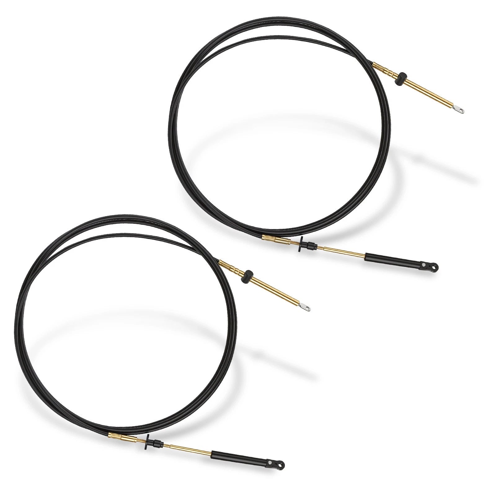 2X Snap-In Throttle/Shift Control Cable 14' for Johnson Evinrude (1970–2023) 0173114