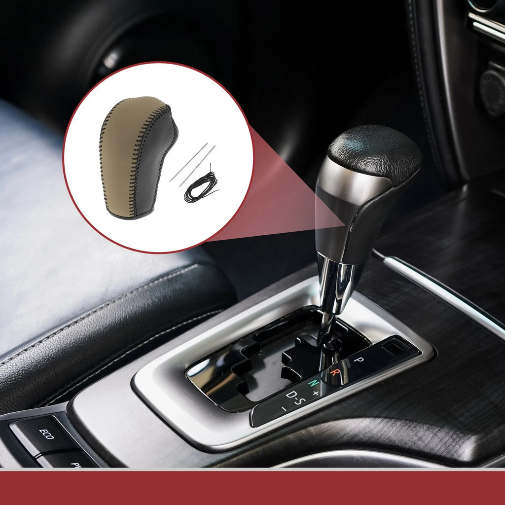 Gear Shift Knob Cover Replacement for Subaru Forester (2014–2017) Black