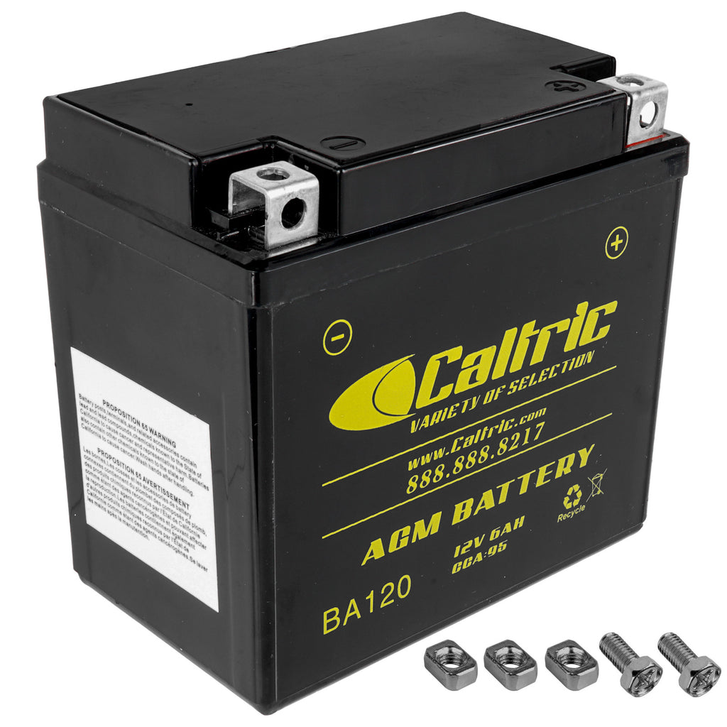 Qty 1 AGM Battery Replacement for Honda TRX450ER (2006–2014)