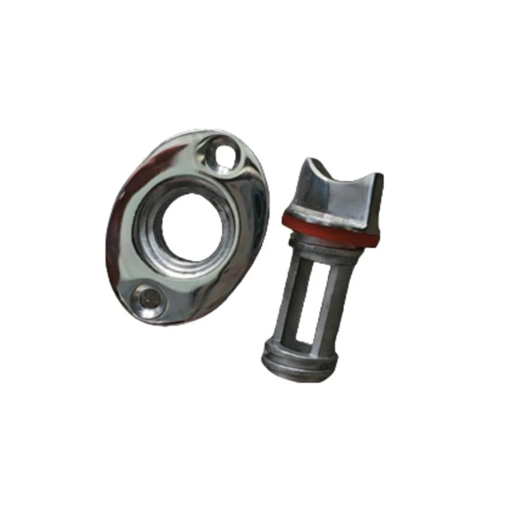 Marine Drain Valve with Spiral Structure and O Ring for Leak Prevention