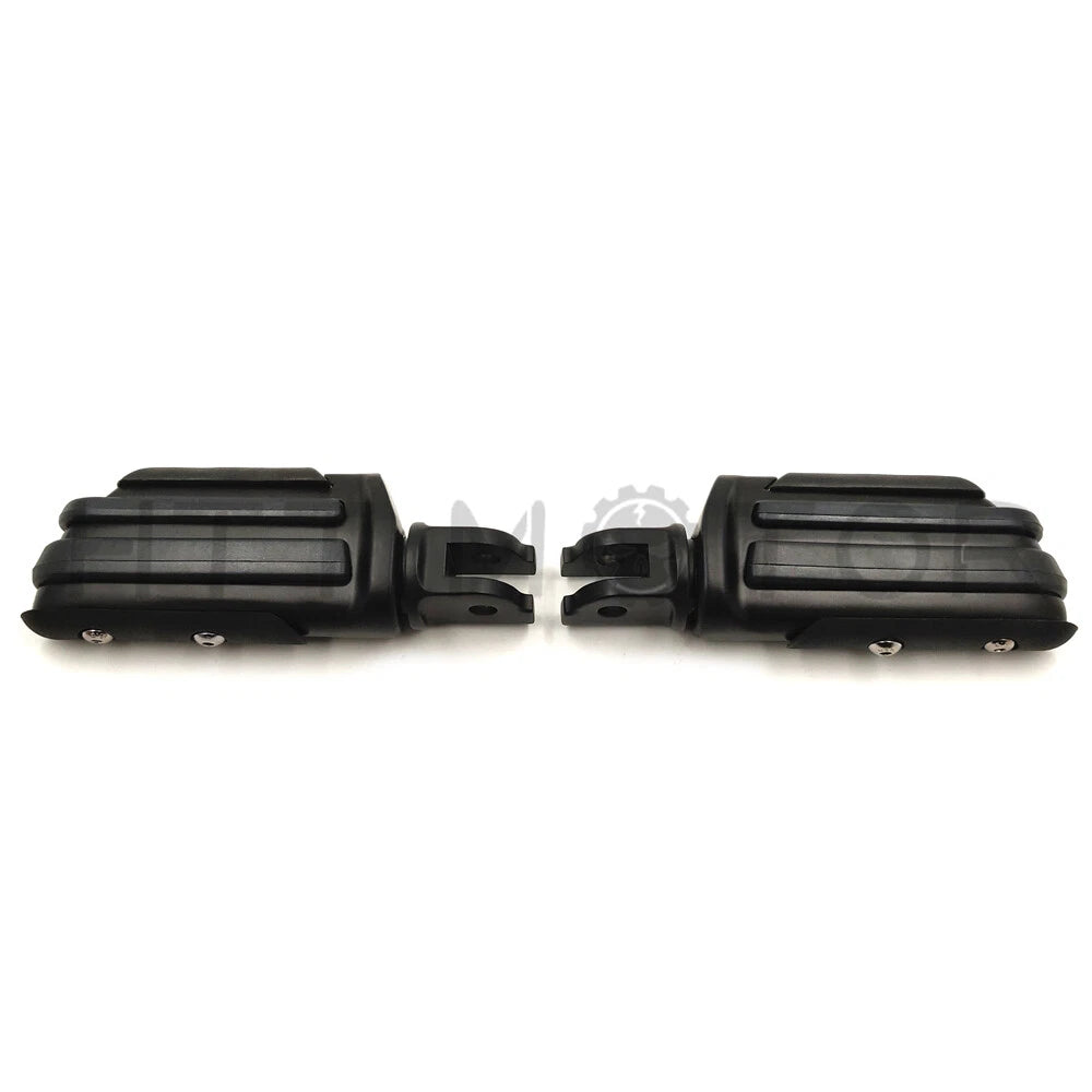 Black Rubber Pilot Footpeg Footrest for Harley Breakout FXBR (2018–2019)