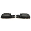 Black Rubber Pilot Footpeg Footrest for Harley Breakout FXBR (2018–2019)