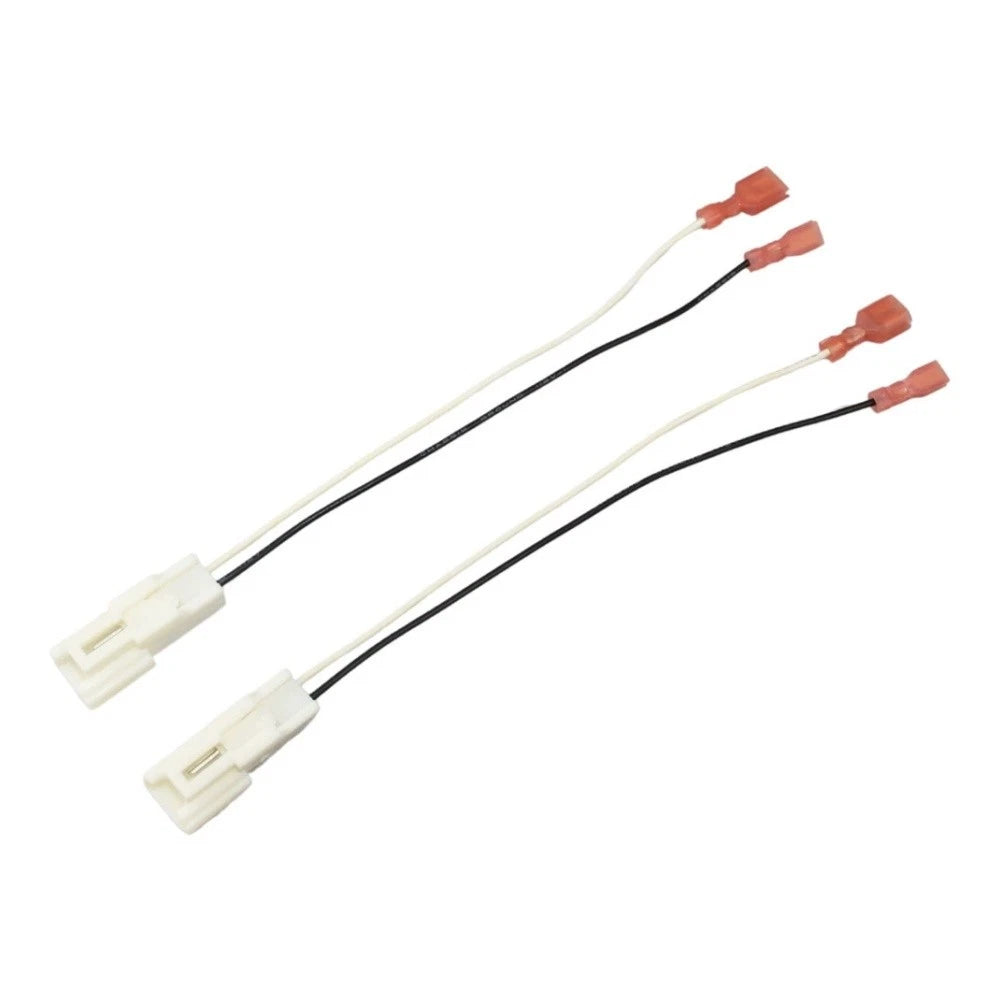 Set of 4 Speaker Wire Harness Adaptor Cables for Kia Sorento, Hyundai Elantra
