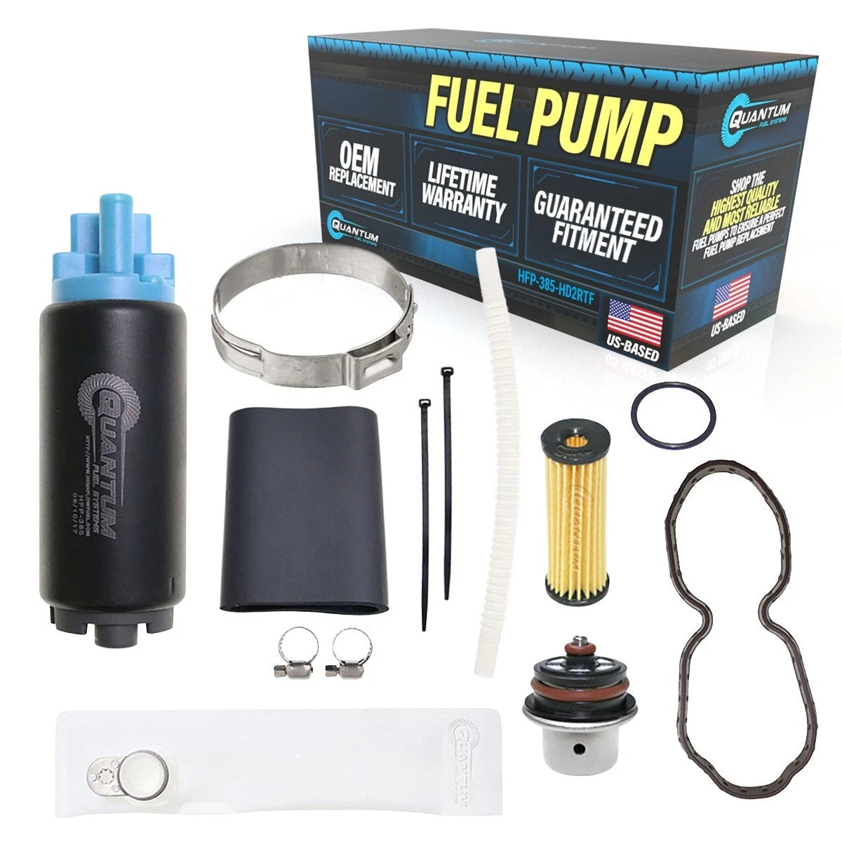 Fuel Pump Set + Regulator + Gasket + Filter for Harley-Davidson XL1200L (2007–2012)