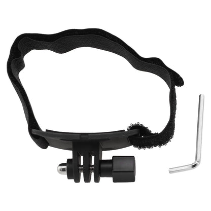 Head Light Mount Bracket for Helmet (12-36cm, Black)