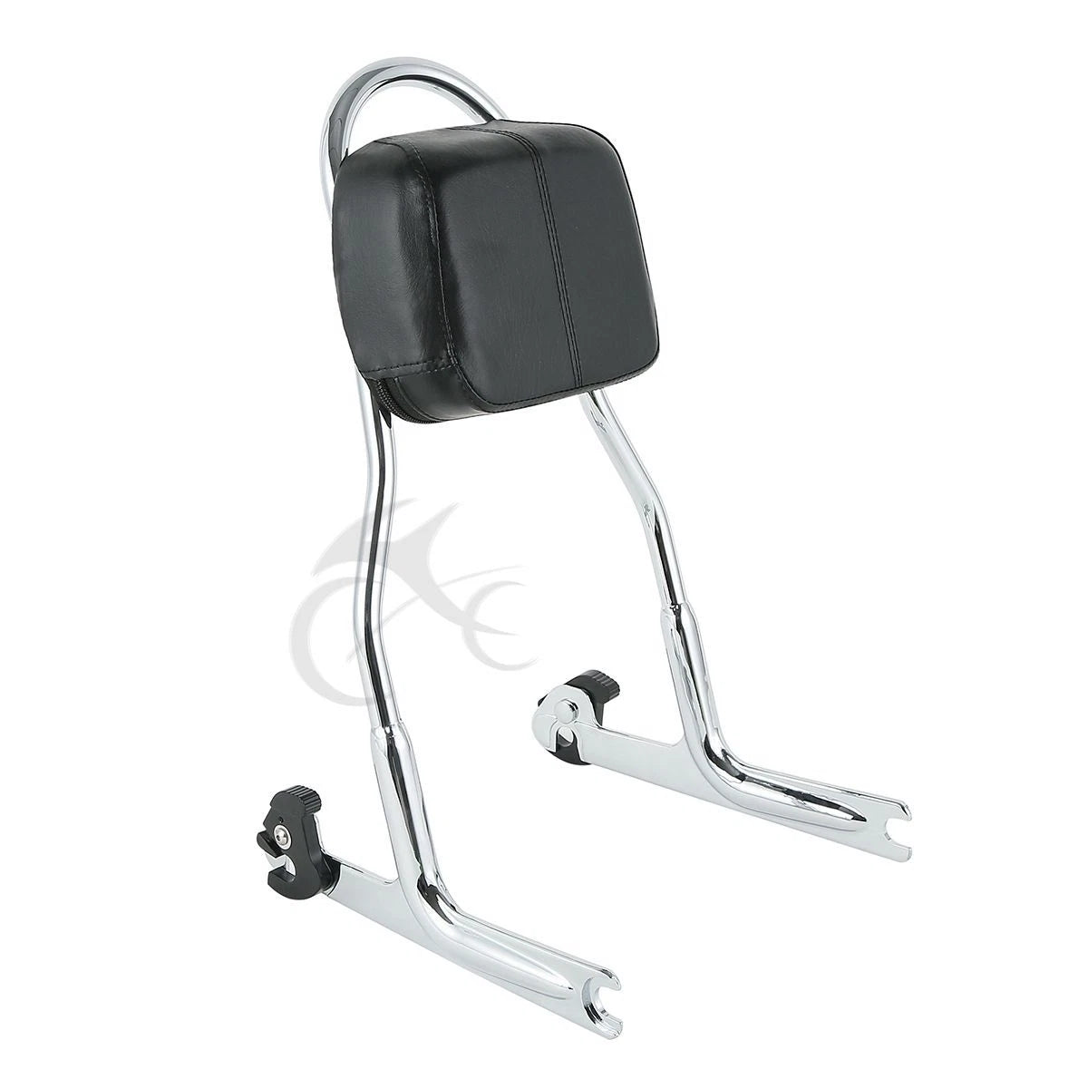 Chrome Detachable Sissy Bar Backrest for Harley Softail FLSTN FXSTB (2000–2017)