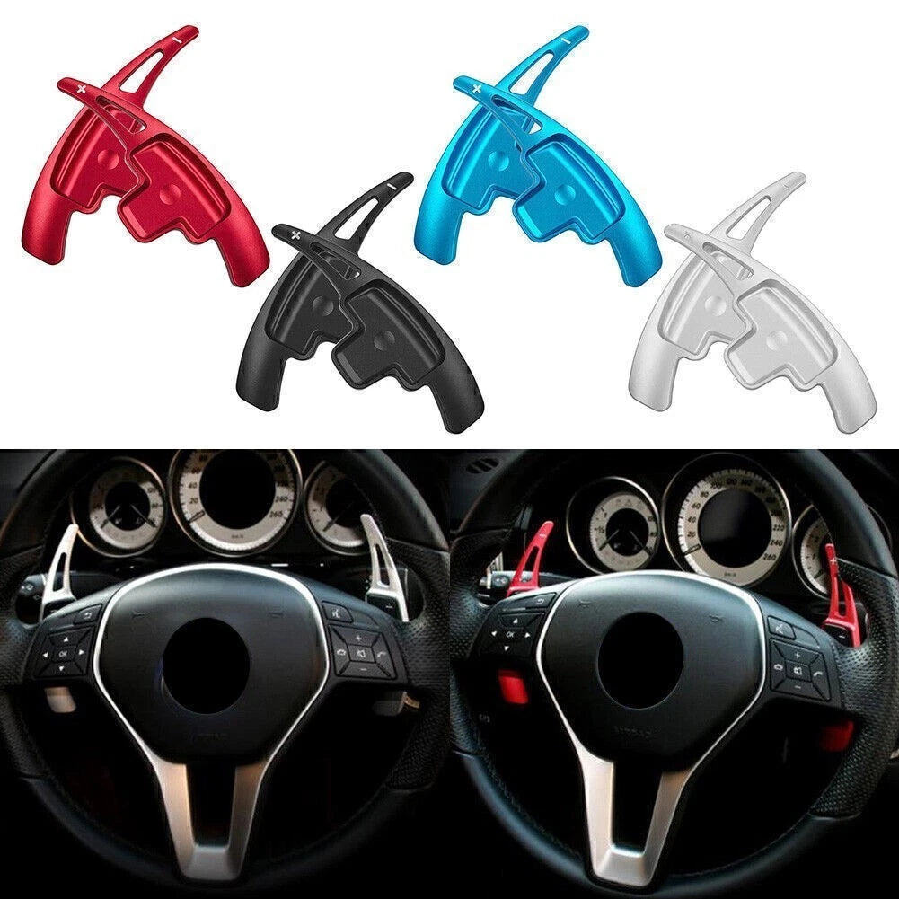 Steering Wheel Paddle Shift Extension for Mercedes-Benz A B E R M GLK SLK