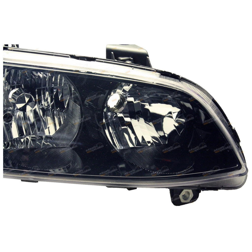 RH Black Headlight for Holden Commodore VE Series II (2010–2013)