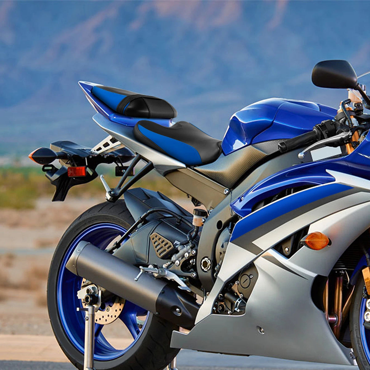 Rider Driver & Passenger Seats for Yamaha YZF R6 (2008–2016)