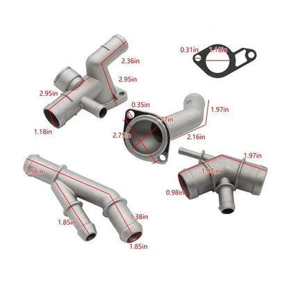 Aluminum Coolant Thermostat Housing Set for Golf 18T (OEM Replacement)