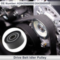 Drive Belt Idler Pulley for Mercedes-Benz C-Class (2017–2023) Replacement