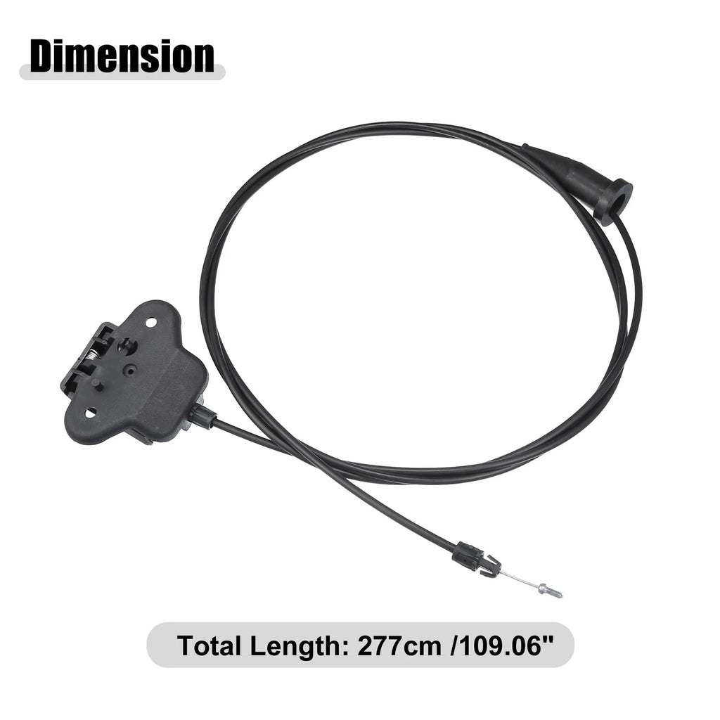 Front Hood Latch Release Cable Replacement for Dodge Challenger (2008–2014)