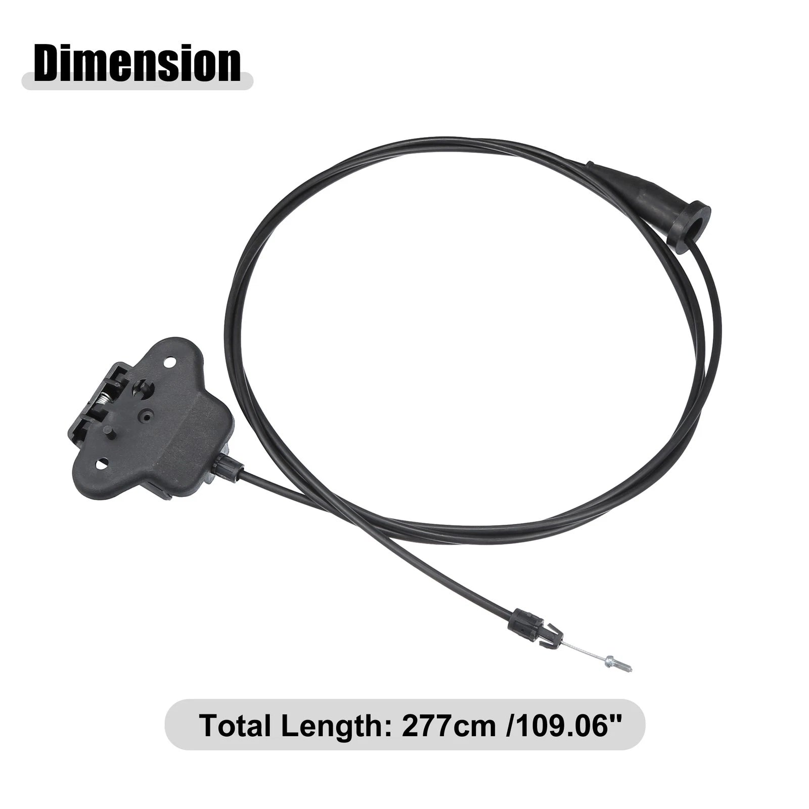 Front Hood Latch Release Cable Replacement for Dodge Challenger (2008–2014)