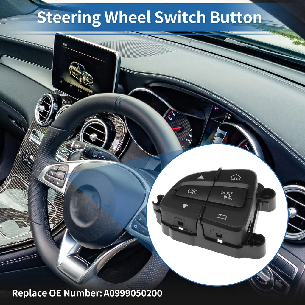 Steering Wheel Button Left for Mercedes-Benz GLC-Class (2016–2019)