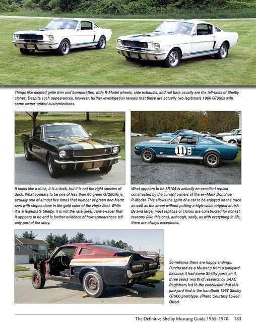 Shelby Mustang Guide for Mustang (1965–1970)
