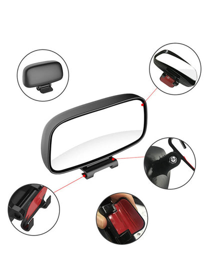 Adjustable Auxiliary Rearview Mirror for Universal Fit (Multi-purpose)