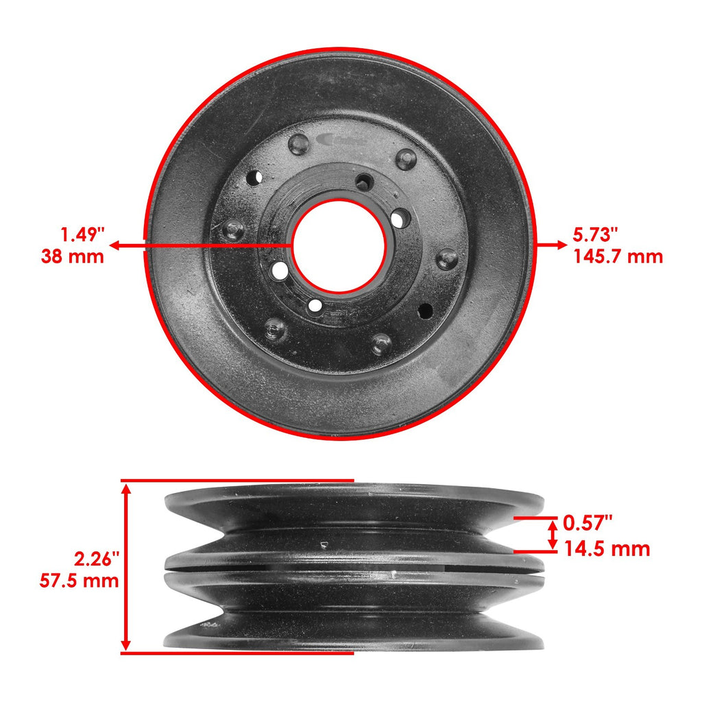 Pulley Replacement for Scag SCZ52V and STC48V Series (2020–2024)