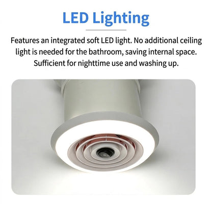 LED Ventilation Cap for RV Bathroom (2010–2023)