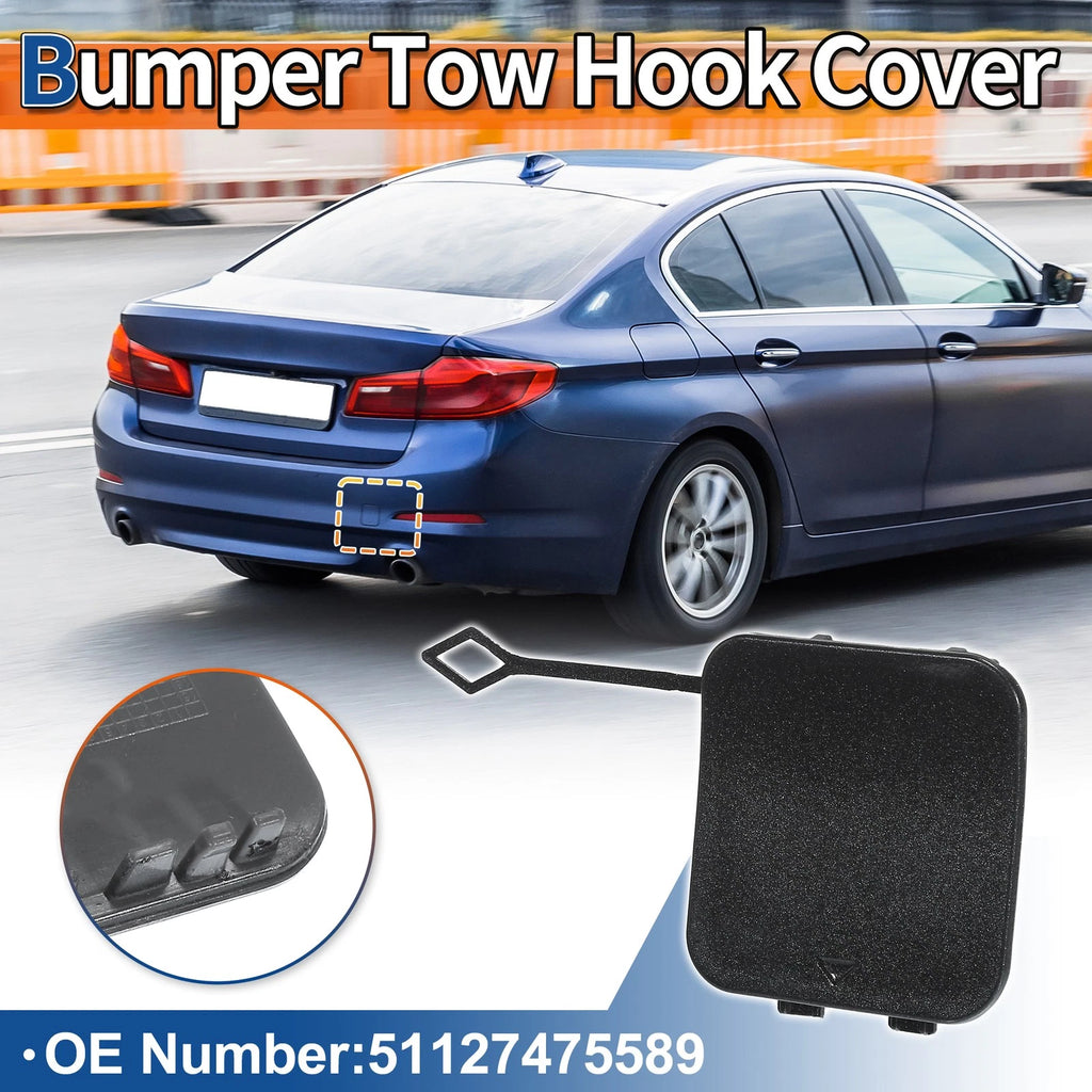 Rear Right Tow Hook Cover Replacement for BMW 530i 540i M5 (2004–2010)