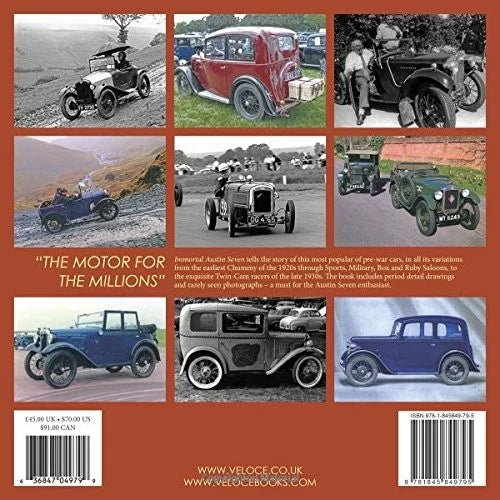 Austin Seven Book for Austin Seven (1922–1939)