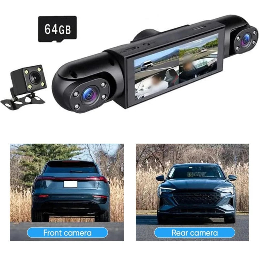 360 Dash Cam System for Nighttime Driving