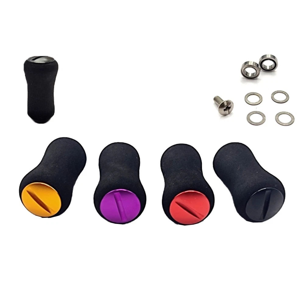 Fishing Reel Handle Knobs with EVA and Bearing Gasket for Daiwa Models