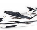 Hydro-Turf Seat Cover for Yamaha XLT1200 (2001–2005) / XLT800 (2002–2004) Black Silver CF