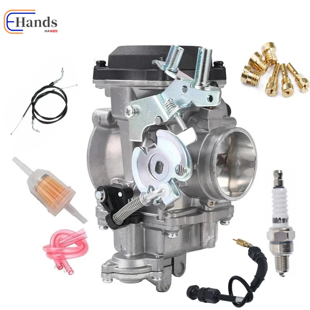 CV40MM Carburetor & Choke for Harley Sportster XL 1200 883 (1991–2023)